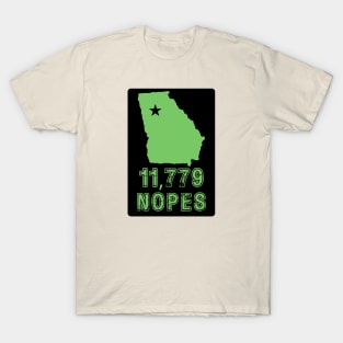 GA Votes - Mockup Map Green T-Shirt